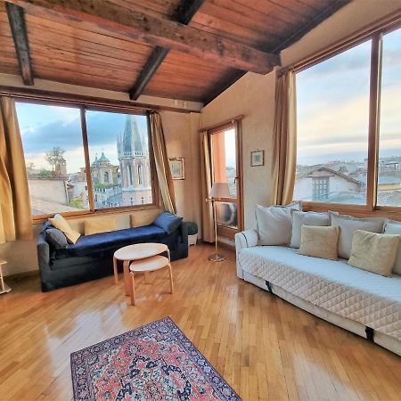 Amazing Panoramic Artist'S Loft Spanish Steps Rome Buitenkant foto