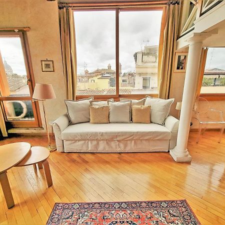 Amazing Panoramic Artist'S Loft Spanish Steps Rome Buitenkant foto