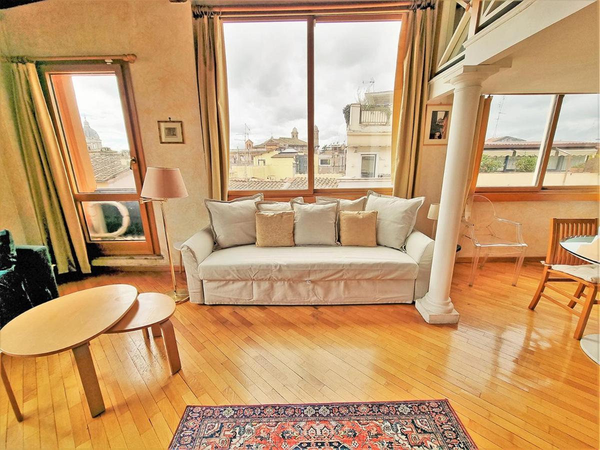 Amazing Panoramic Artist'S Loft Spanish Steps Rome Buitenkant foto