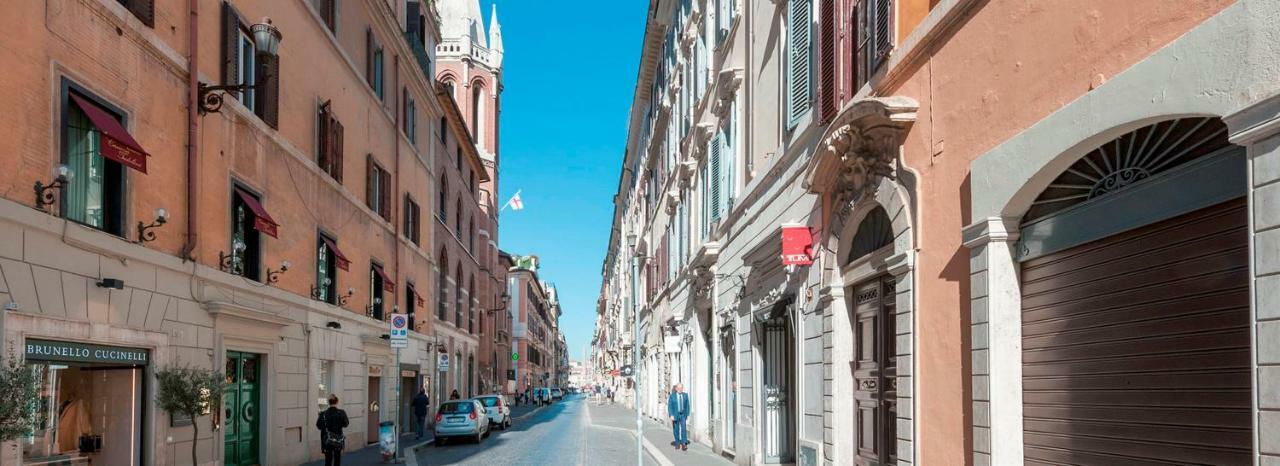 Amazing Panoramic Artist'S Loft Spanish Steps Rome Buitenkant foto