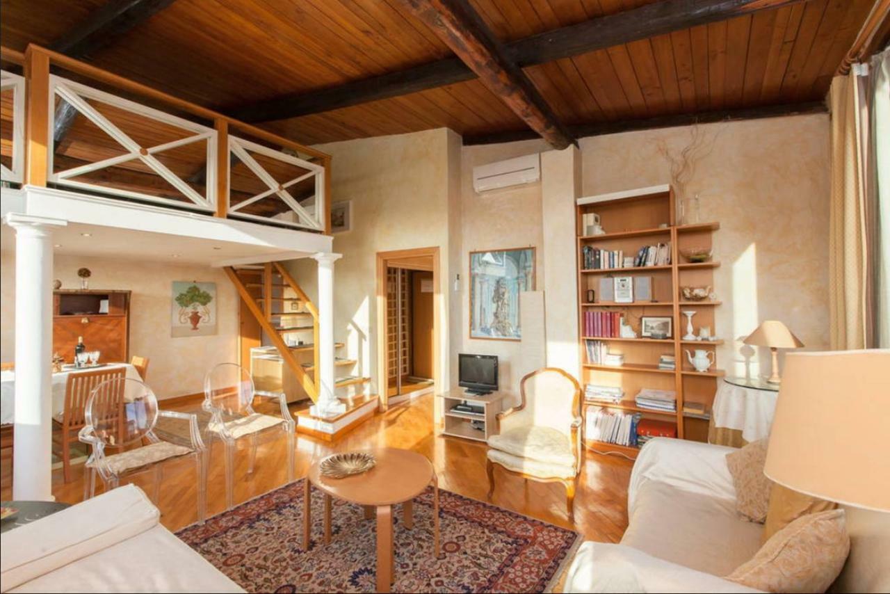 Amazing Panoramic Artist'S Loft Spanish Steps Rome Buitenkant foto